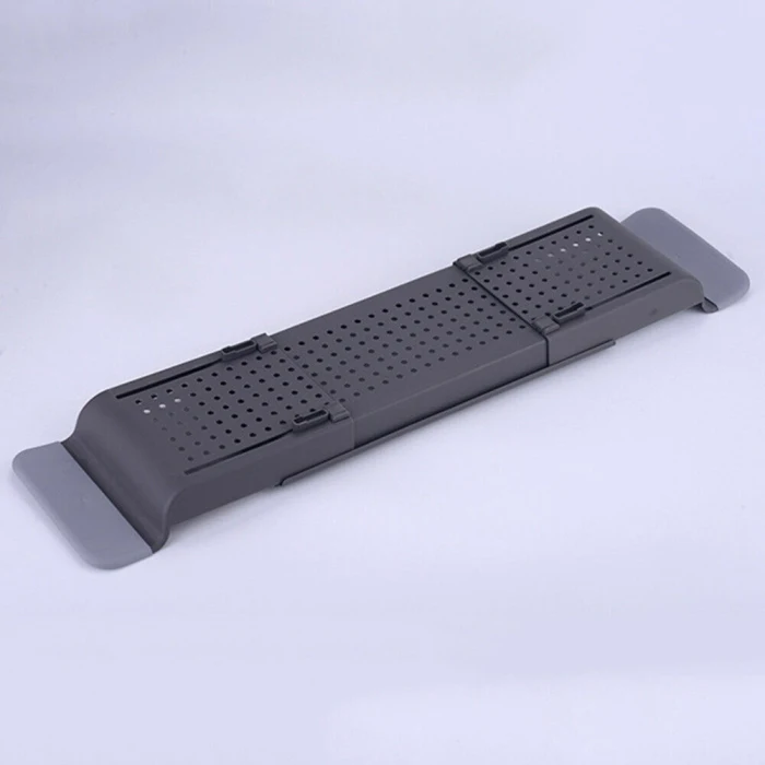 Adjustable Bath Tub Rack Bathroom Shelf Tidy Tray Storage Caddy DIY Organiser TB Sale