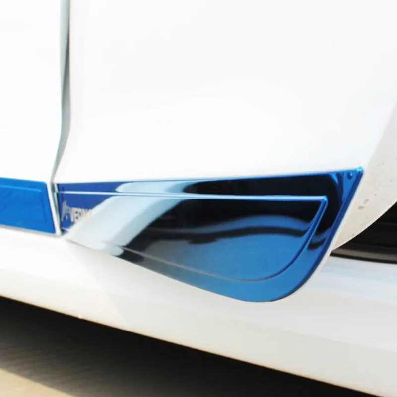 Tonlinker наружные наклейки на края двери автомобиля для hyundai Solaris-19 автомобильный Стайлинг 4 шт. наклейки на крышки из нержавеющей стали