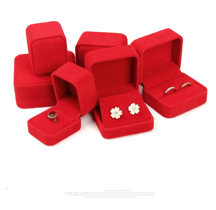 Специальная цена фланелет мульти размер подарочные коробки для ювелирных изделий Кольцо& браслет& кулон коробка серьги упаковочная коробка