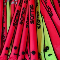 18CM*180CM Scuba Diving Surface Marker Buoy SMB Underwater Safety Professional High Quality Scuba Diving Tube Surface SMB Diver 1