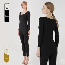 Women's Pajamas Thermal Underwear Sleepwear For Female Winter Thermo Underwear Warm Suit Underwear Sets Home Clothing Pijama