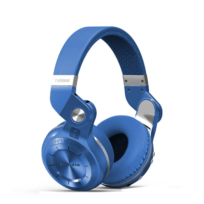 Лидер продаж Модные микрофон повязка наушники Bluedio T2S bluetooth стерео наушники 4.1 Гарнитура для Mp3 - Цвет: Blue cloud version