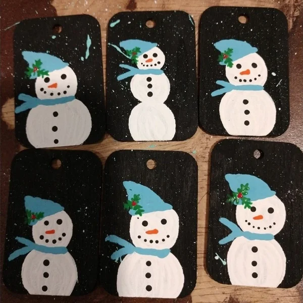 25x Wood Gift Tags Blank Wooden Tags For Wedding Decoration DIY Craft Card Making Embellishments Scrap Booking Decoupage Sign