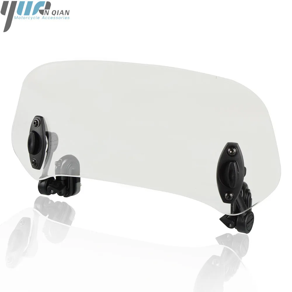 

Motorcycle Risen Adjustable Wind Screen Windshield Spoiler Air Deflector for Suzuki GSX-S1000 ABS GSX-S1000F ABS Hayabusa LE