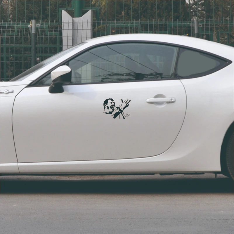 

freddie mercury flash gordon queen rock band Car Sticker Creative Vinyl Sticker On Car and Decals Window Letter Print