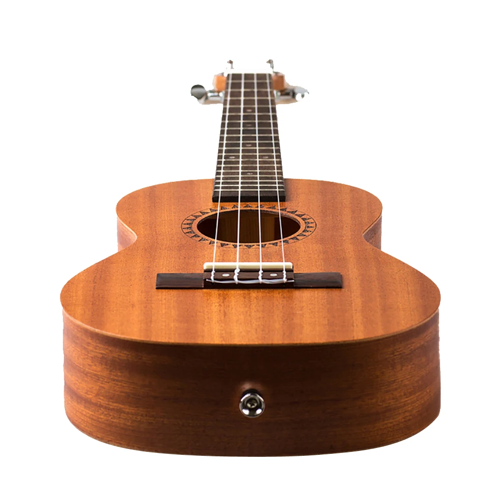 23 дюймов Sapele Ukulele 4 струны с розовой грифовой доской с 21/23 дюймов укулеле мягкий чехол для хранения