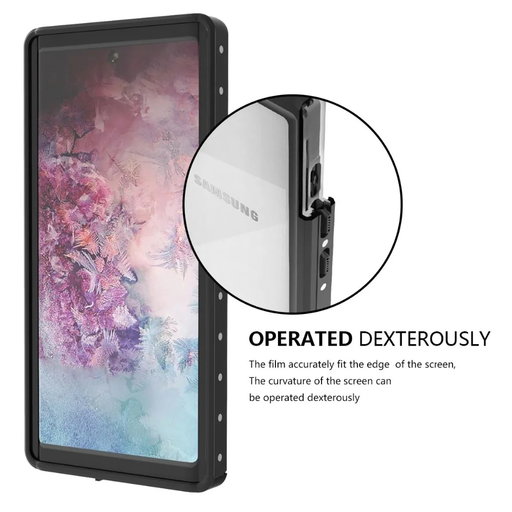 Для SAMSUNG Galaxy Note 10 плюс Водонепроницаемый чехол с маской и трубкой Дайвинг подводной съемки чехол 3M противоударный чехол для телефона SAMSUNG Galaxy Note 10