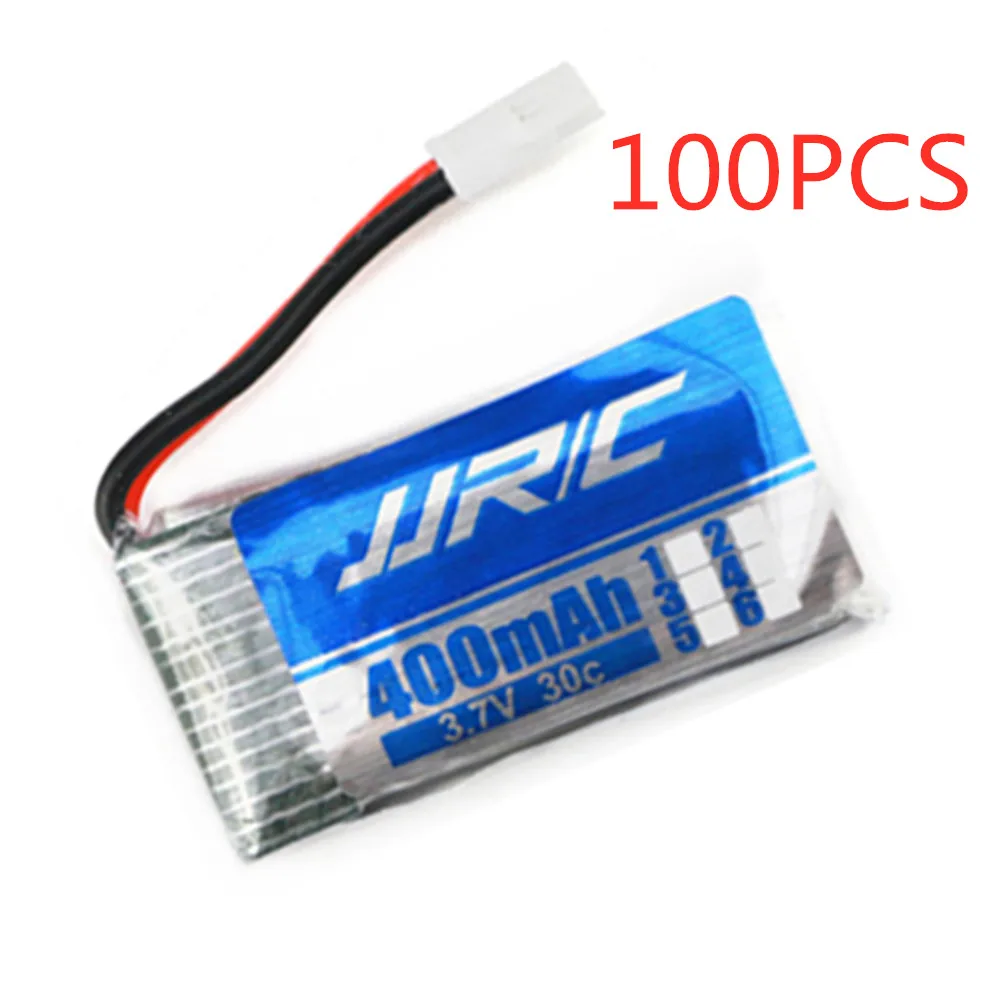 100 шт./лот JJRC H31 Оригинальная батарея JJRC запасные части 3,7 V 400mah 30C батарея H31 Lipo батарея 3,7 v для JJRC H31 батарея