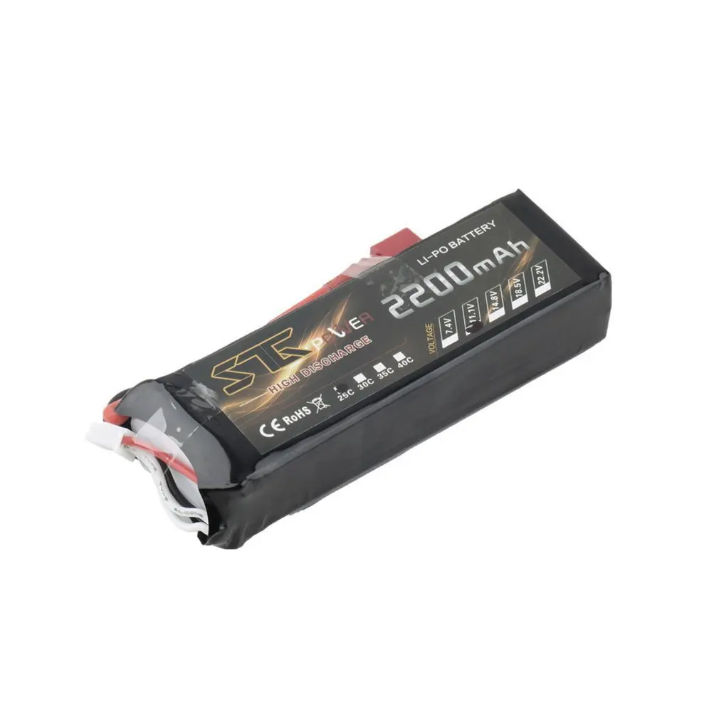 STG 11,1 V 2200mAh 25C LIPO аккумулятор w/Deans для RC самолета Heli/Quad