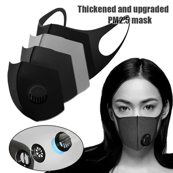 

New Style Thickened Mouth Masks Anti-fog Haze Dust PM2.5 Masks Breathing Valves Masks for Men Women TY53