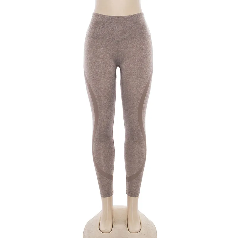 Women Pink Rose Gold Printing Leggings High Waist Women Sportswear Clothes Black Fitness Jeggings Skinny Workout Women Leggings