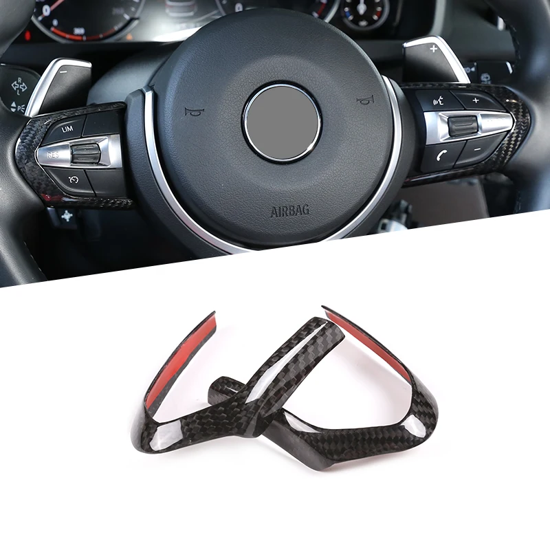 Кнопки рулевого колеса из углеродного волокна для BMW F20 F22 F21 F30 F32 F33 F36 F06 F12 F13 X5 F15 X6