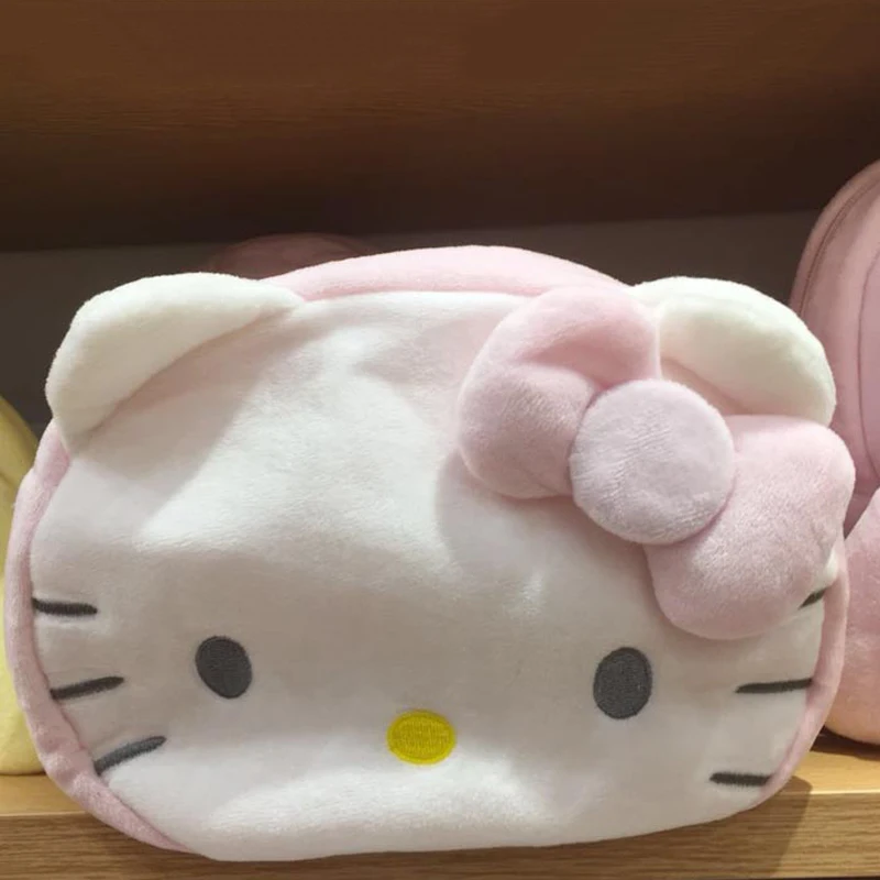 Original Miniso Sanrio Plush Backpack Hello Kitty Pom Pom Purin My Melody  Ladies Double Shoulder Bag Children's Coin Purse Gift - Movies \u0026 Tv -  AliExpress