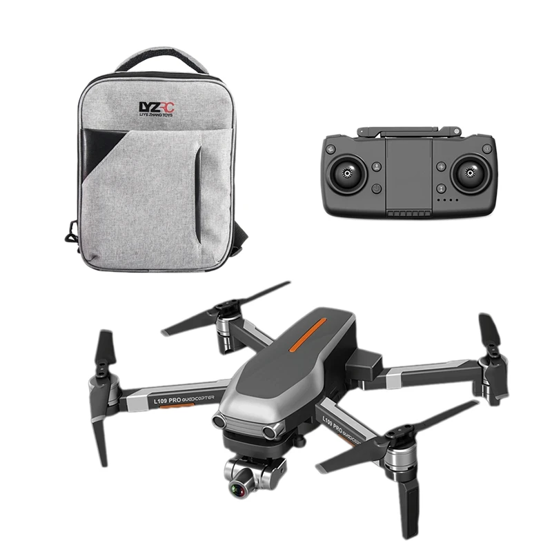 US $150.57 LYZRC L109 Pro GPS Professional Drone 5G WiFi FPV RC Quadcopter Helicopter with HD 4K Camera 2 Axis SelfStabilizing Gimbal