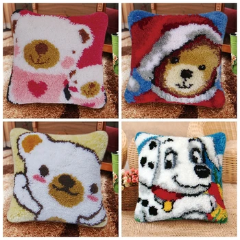 

Nicediy Embroidery Carpet Crocheting Yarn Hook Latch Hook Pillow Rug Kit Foamiran For Needlework Knitted Cushion Cross Stitch