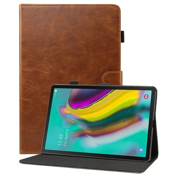 

Protection Case For Samsung Galaxy Tab S5e 10.5 inch T720 T725 Funda TPU Back Case PU Leather Flip Stand Cover With Card Slot