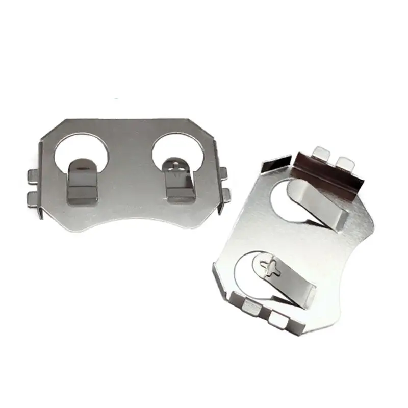 SMT SMD Кнопка монета ячейки CR2032 батарея держатель тесто 10 шт. |