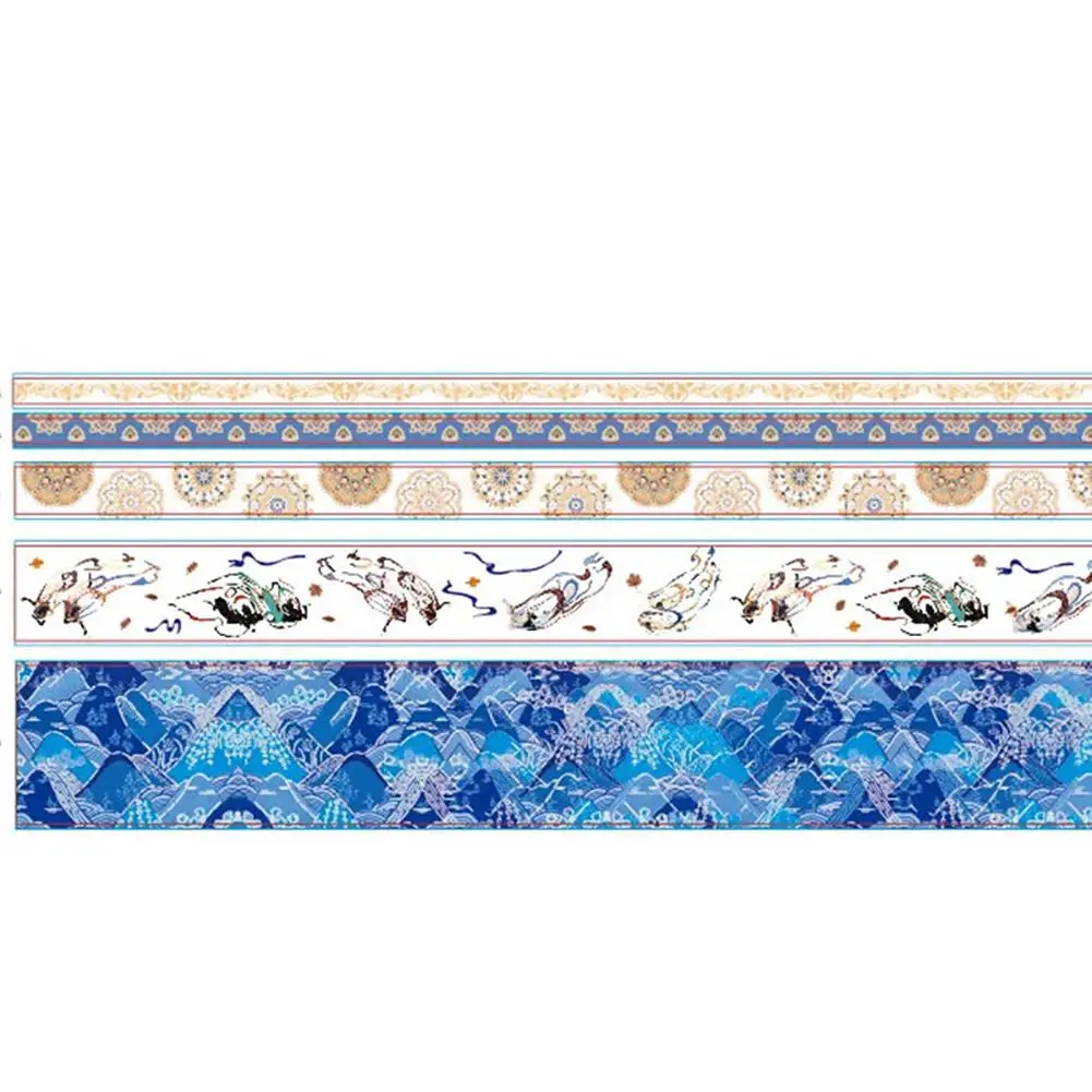 Bronzing Washi Tape DIY Decoration Diary Vivid Color Tape