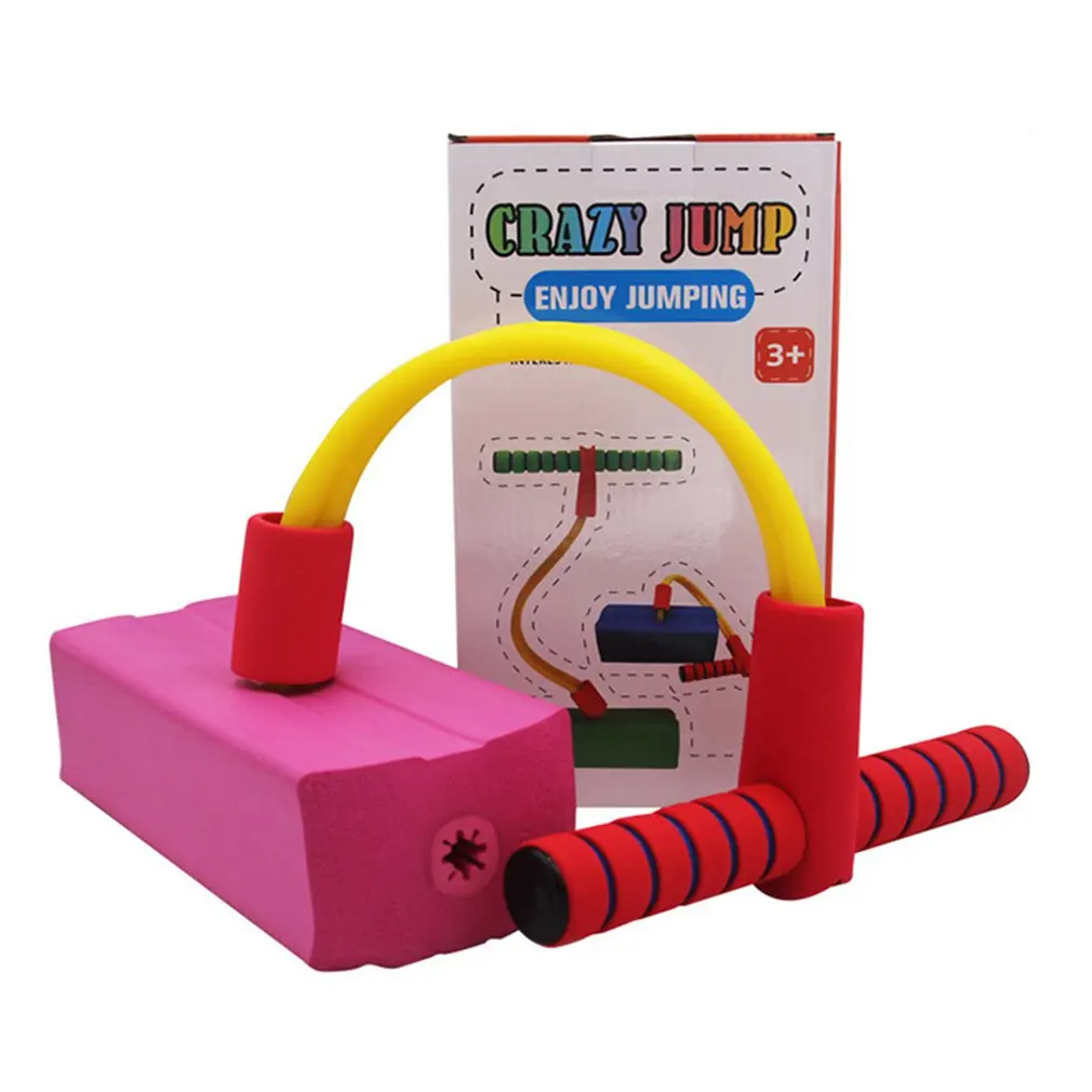rose Red Детский сад обучение детей с лягушкой прыгающая игрушка подпрыгивающая обувь флэш Прыжки родитель-ребенок деятельности - Цвет: rose Red