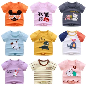 

Children's Short Sleeve T-shirt Cotton Girls Summer Baby Clothes 2020 Boys Tops Marvel Cartoon Shirt O-Neck Casual Wearing Kids