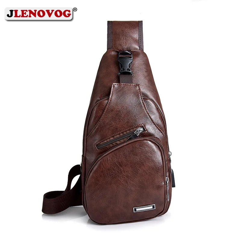 Винтажная кожаная поясная сумка на ремне для мужчин новая дорожная нагрудная