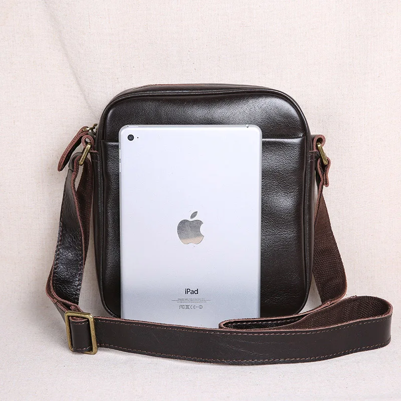 Мужская Наплечная Сумка AETOO кожаная мужская slantbag повседневная Кожаная мини сумка