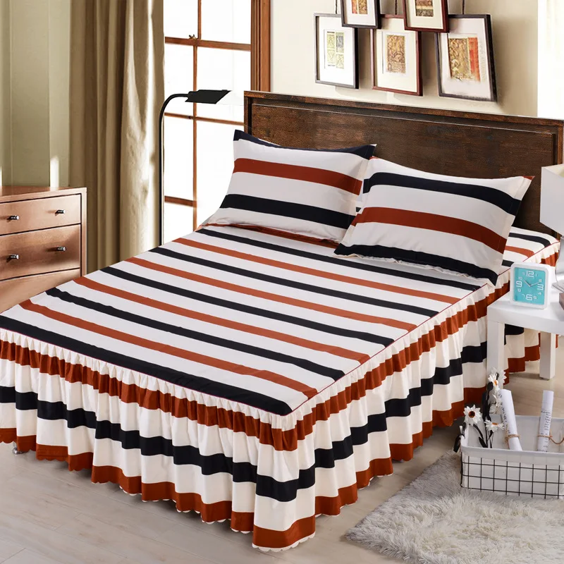Bedspread-1 Горячая Распродажа, корейский стиль, модная, приятная для кожи, покрывало, односпальное, двойное, королевское, королевское, размер, покрывало на кровать - Цвет: Bedspread-1