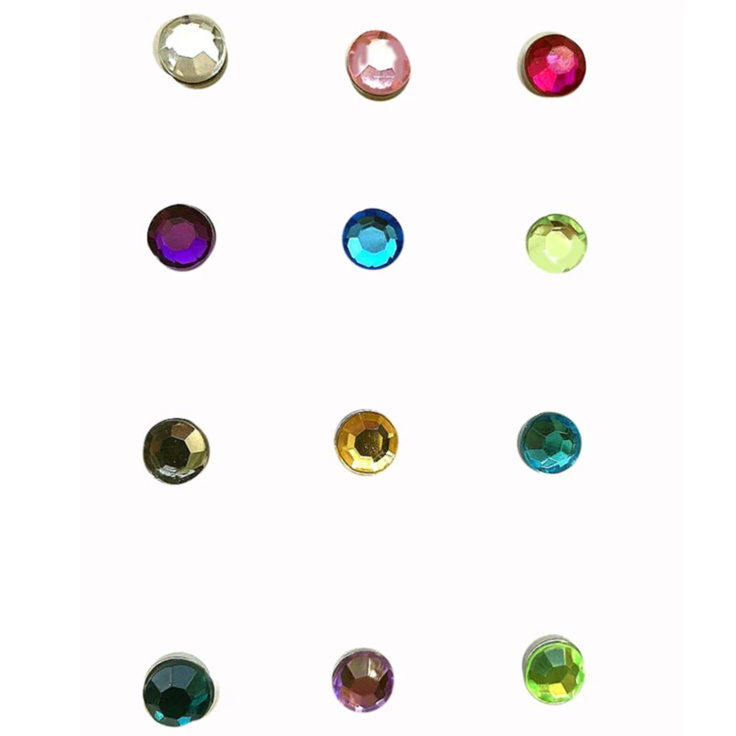 12PCS New Fashion Mini Christmas Goblet Markers Magnetic Acrylic Wine Glass Charms Decorations Wine Cup Accessories For Bar