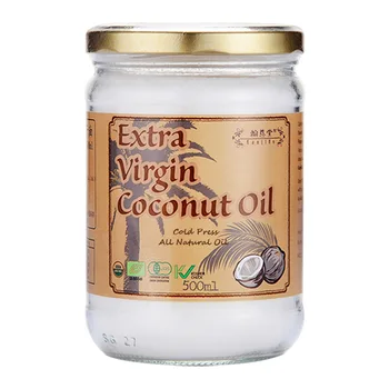 

Coconut oil cooking oil MCT cold pressed coconut oil skin care hair oil 500ml