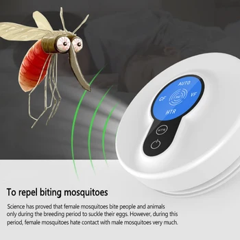 

Summer Mini Ultrasonic Mosquito Repellent Mute Multi-functional Electronic Household Insect Repellent Rodent Cockroach Artifact