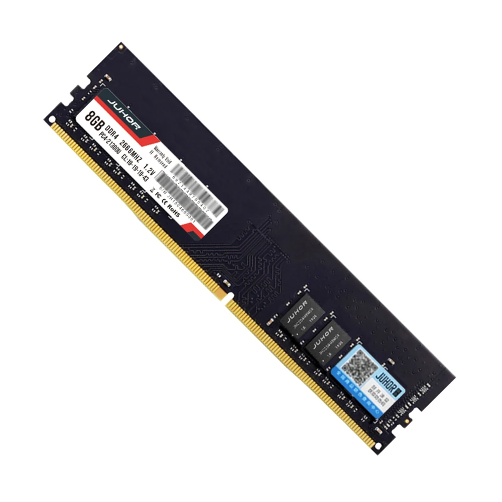 Juhor ram DDR4 4 ГБ 8 ГБ 16 ГБ 2400 МГц 2666 МГц RGB ram для настольного компьютера DDR4 U-DIMM PC4-19200 288 pin non-ecc(без коррекции ошибок) Оперативная память ory ram