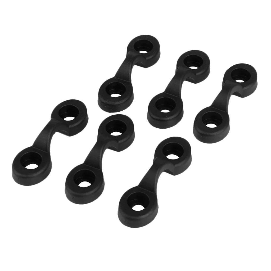 andy cool 20pcs Extra Large Hard Wall Picture Frame Plastic Durable Hooks Hangers With 4-Pin Useful and Practical White