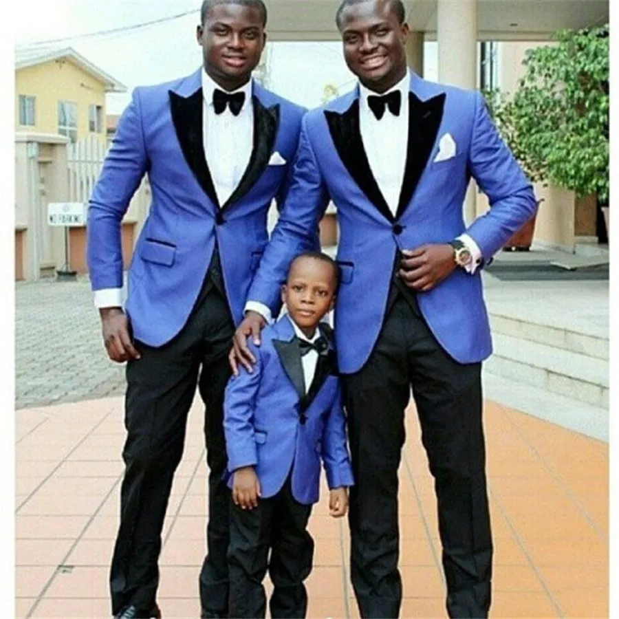 Custom Mens Wedding Tuxedos Suit Ring Bearer Groom Flower Boy Suits