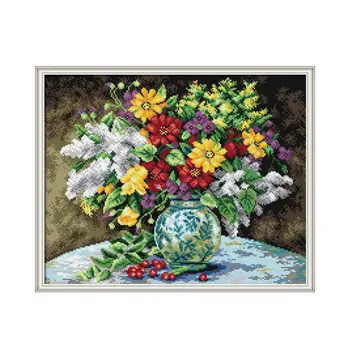 

Beautiful Vase Diamond Painting Full Square 5D DIY Cross Stitch Diamond Embroidery Icons Rhinestone Pictures Mosaic Home Decor