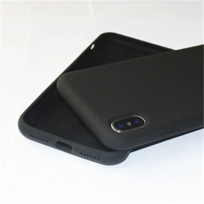 Чехол для телефона s для iPhone 8, 7, 6s Plus, 8, жидкий силикон, мягкий чехол из ТПУ для iPhone XS Max, XR X 11 Pro Max, противоударный чехол