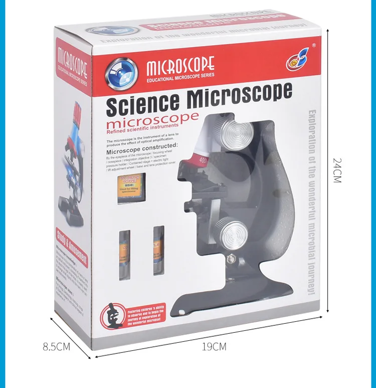 Precoce de Ciências Estudantes de Escola Microscópio Crianças Educação Biológicas Primária Experimental 2022 Vezes 1200 14 High Quality Brinquedos e hobbies