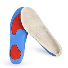 Спортивные стельки для женщин и мужчин, мягкие амортизирующие, тепловые, пушистые, из искусственной кожи, из шерсти, с вставками в виде арки, подушечки