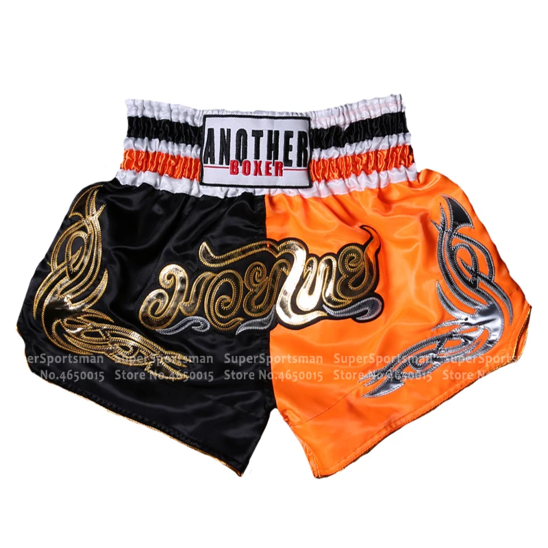 Kick Boxing Мужские Mma трикотажные изделия Тайгер Муай Тай шорты дети мальчики Kickbox Grappling Бой тренировочные спортивные трусы Дети Kickboxing Фитнес Одежда