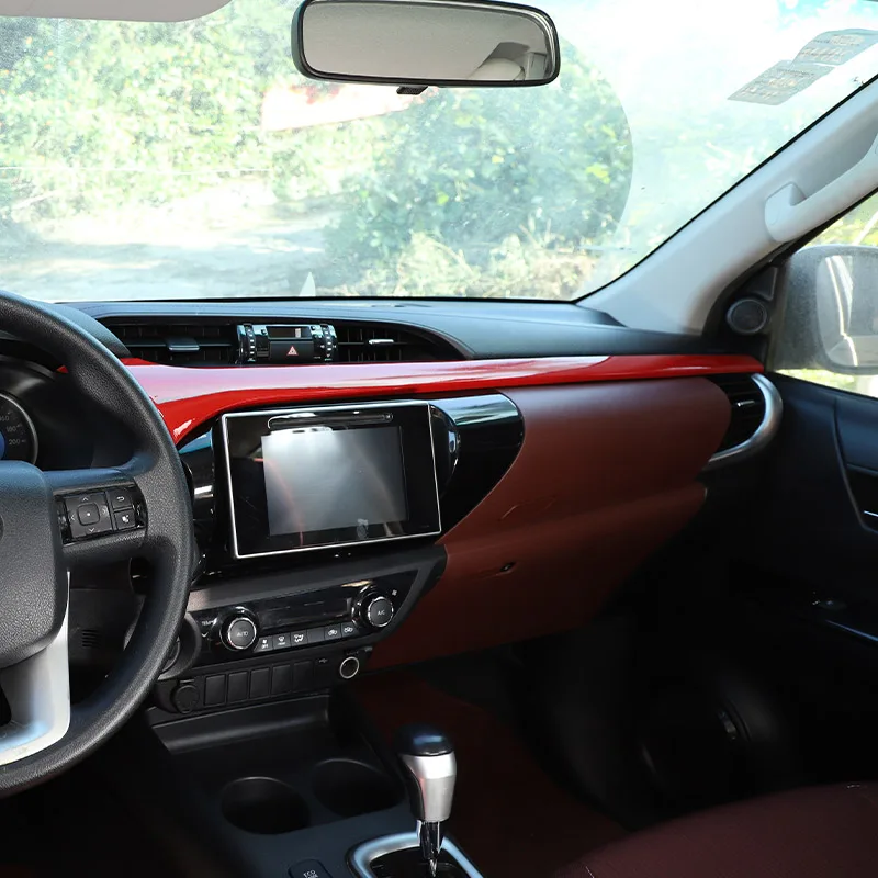 Ÿ Hilux 2015-2020 ڵ Ÿϸ ABS  ڵ ߾  ׸  ƼĿ ü Ʈ, ׸ ׼