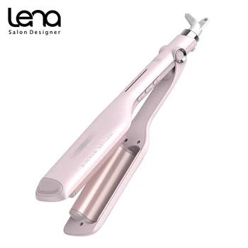 

LENA Hair Curler Negative Ions Hair Curling Iron Professioanl Styling Tool Three-Gear Temperature Adjustment Curls Styler 220V