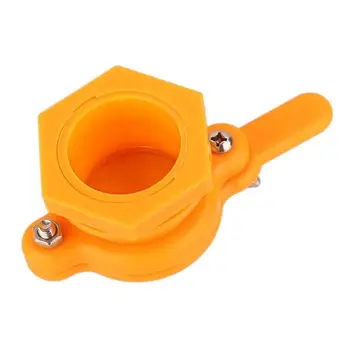 

Honey Gate Valve Beekeeping Bottling Tool Threaded Interface Plastic Tap for Honey Extractor Bucket Garden Beekeeping Tool