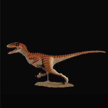 

Velociraptor 24 cm 1/6 prehistoric animal small carnivorous Velociraptor PVC action puppet collection model doll toy box
