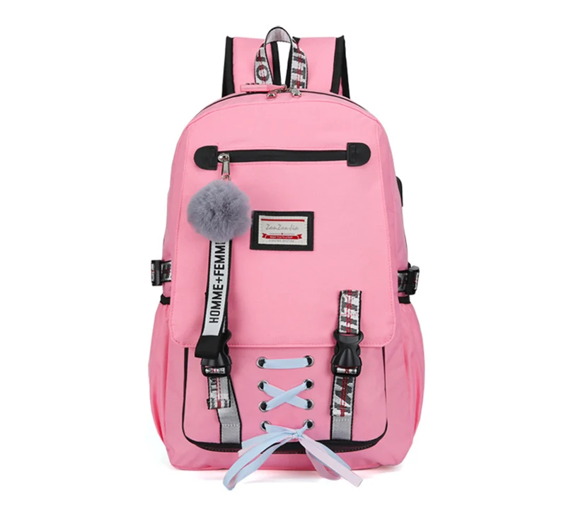 Croyance, большие школьные сумки для девочек-подростков, USB с замком, Противоугонный рюкзак, женская сумка для книг, большая школьная сумка, молодежный рюкзак