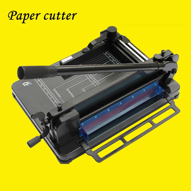 

A4 heavy-duty thick layer paper cutter paper cutter mechanical and electrical power thick small knife manual paper cutter