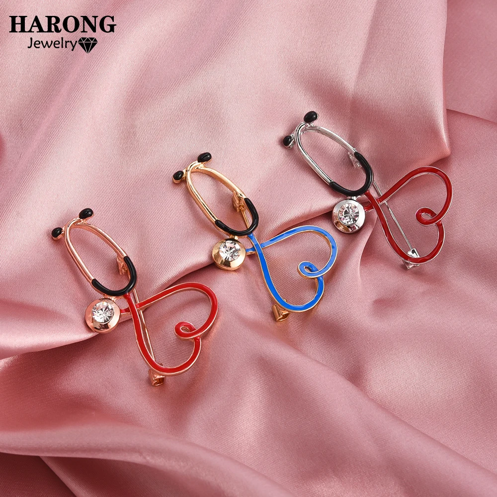 Tny Stethoscope Enamel Pn | Accesoros Enfermera, Regalos Para Medcos, Joyas Para La Mano - Foto 2