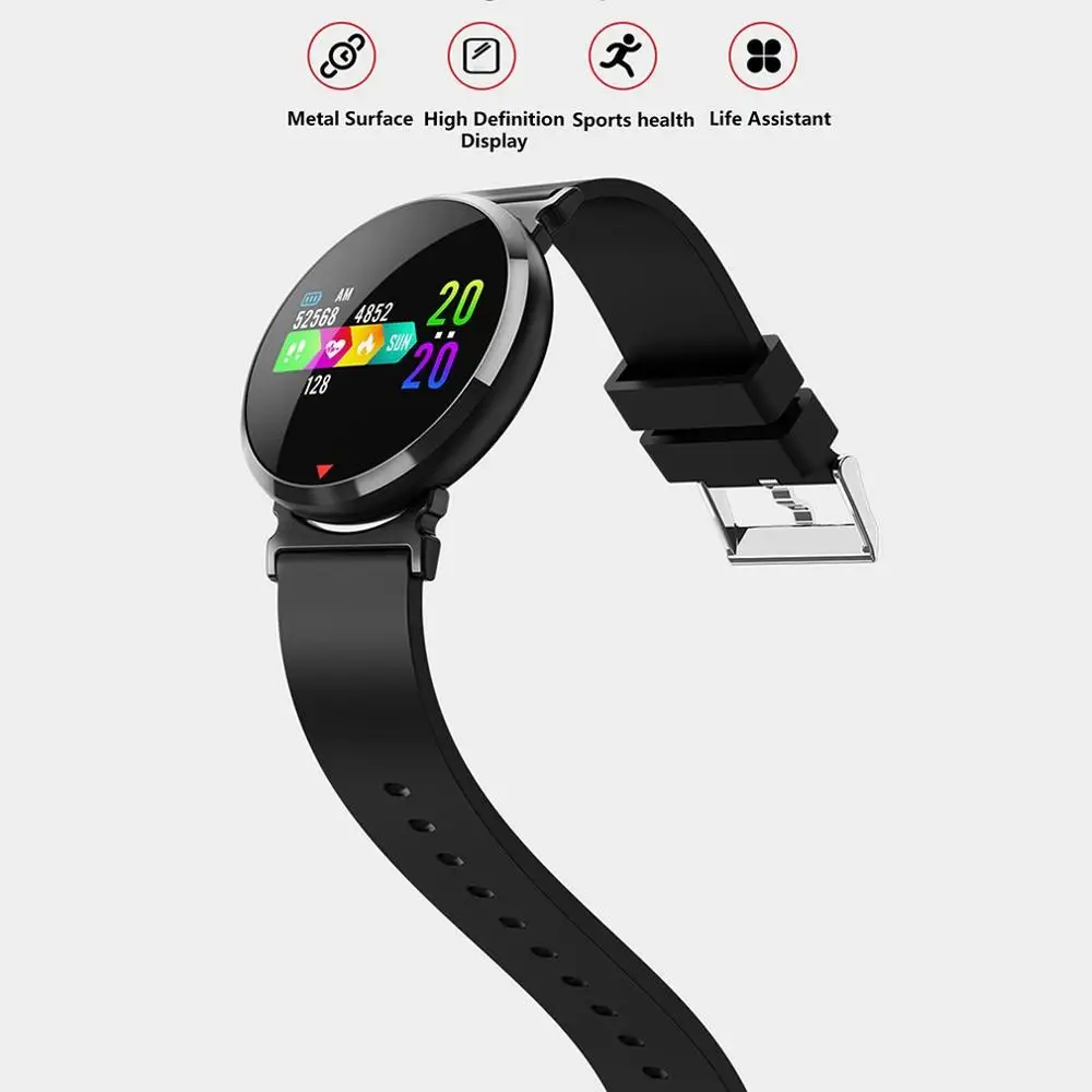Smart Band Men Women Health Monitoring Intelligent Reminder Mobile Positioning Business Adult Fashion E28 Smart Bracelet