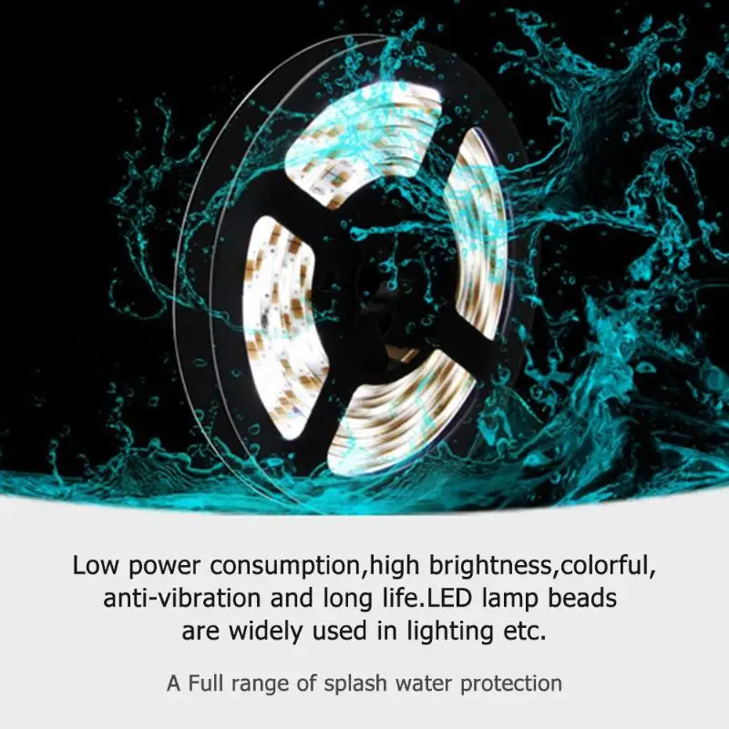 5V 240 LED ленточный светильник, водонепроницаемый датчик движения, гибкий декор для лестничной клетки, интеллектуальный индукционный выключатель, автоматический