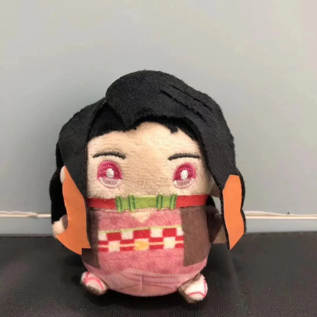 Demon Slayer/Kimetsu no Yaiba Kamado Tanjirou Kamado Nezuko Agatsuma Zenitsu мягкие игрушки плюшевая игрушка подвеска фигурка кукла
