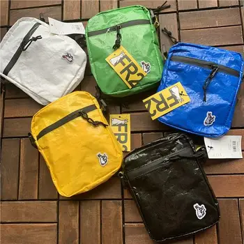 

FR2 Canvas Japan FR2 1:1 High Quality Fxxking Rabbits Haversack Small Messenger Satchel Casual Saddle t shirt