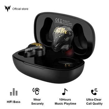 

Whizzer OT1 Upgrade Airdots TWS Bluetooth5.0 Earphone Stereo With Mic Handsfree AI Control for xiaomi